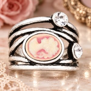 Bague Camée Rose Gold