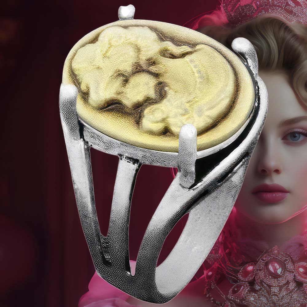 Bague Camée Sainte