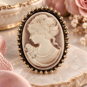 Broche Camée Vintage