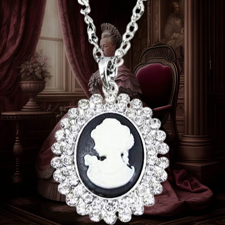 Lot De 5 Petits Pendentifs Camée - Métal Argenté - 21x12 Mm - Idée Création Bijoux - Neuf