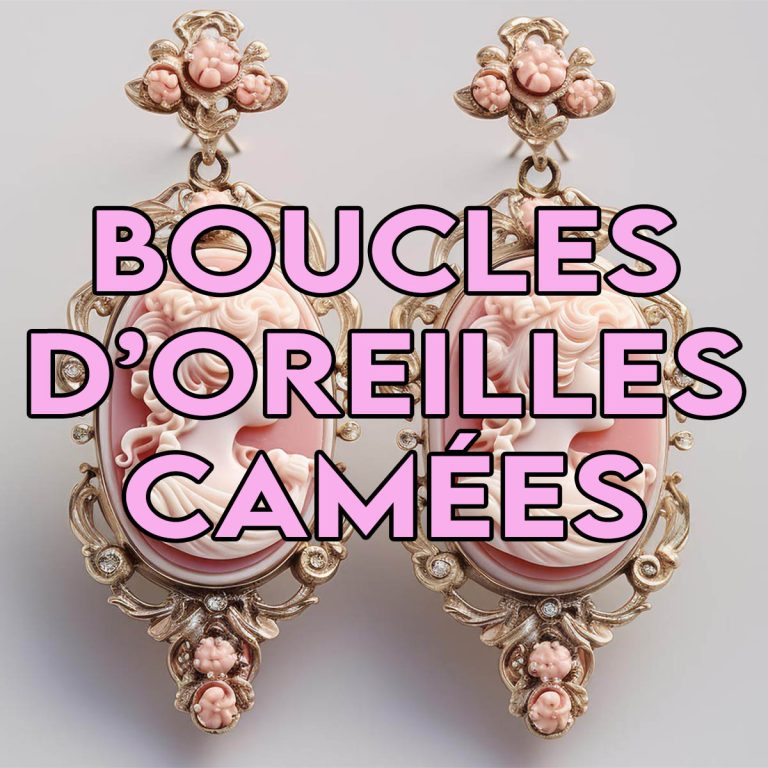 Lot De Bijoux Fantaisie - Bracelet, Bague, Boucles D'oreilles, Collier Camée Doré